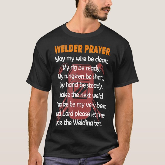 Camiseta Oração De Presente De Soldadura (Frente)