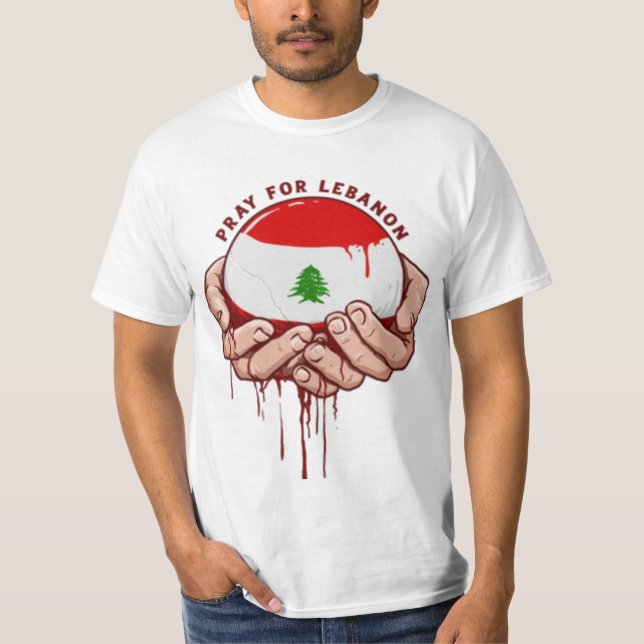 Camiseta Oração do Líbano (Frente)