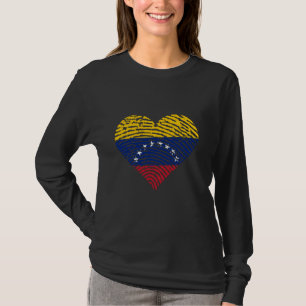 Camiseta Oração do Orgulho Venezuelano Raízes venezuelanas