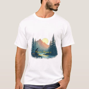 Camiseta Oração, Louvor e Pinheiros