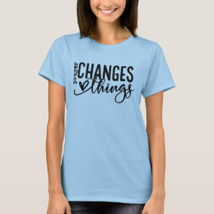 Camiseta Oração muda as coisas