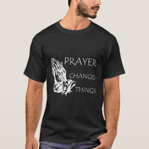 Camiseta Oração Muda Coisas Cristãs