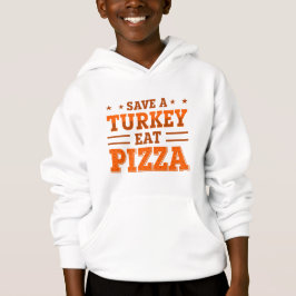 Camiseta orange ação de graças salva pizza turca