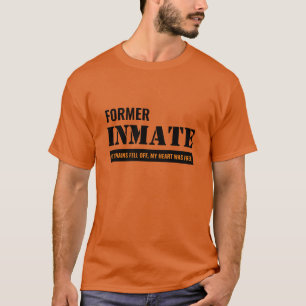Camiseta Orange Antiga Prisão INMATE Christian