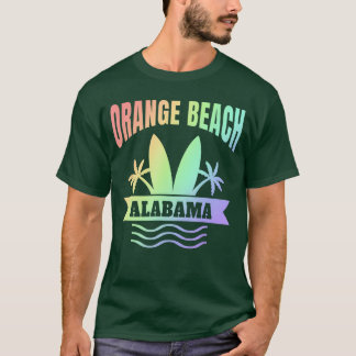 Camiseta Orange Beach Alabama Vacation Souvenir