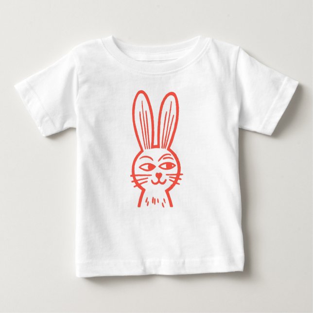Camiseta Orange Bunny (Frente)