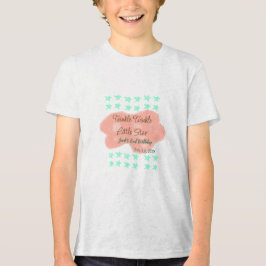 Camiseta Orange clouds twinkle twinkle little stars green 