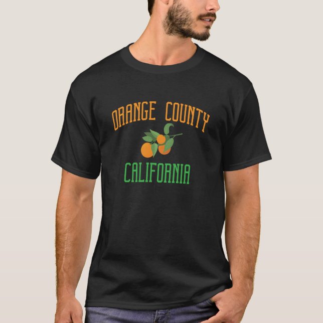 Camiseta Orange County California Pacific Ocean Surfing  1 (Frente)
