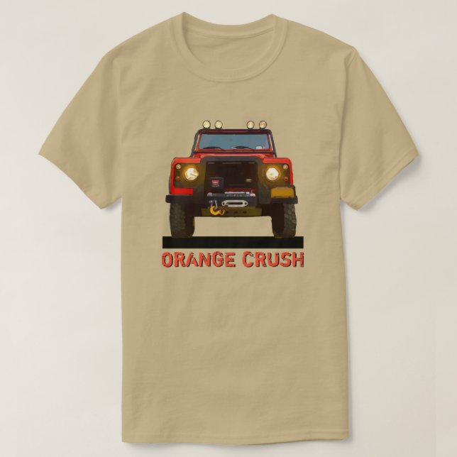CAMISETA ORANGE CRUSH (Frente do Design)