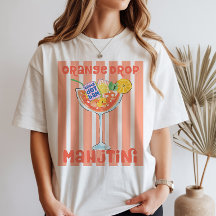 Camiseta Orange Drop Martini Mahjong