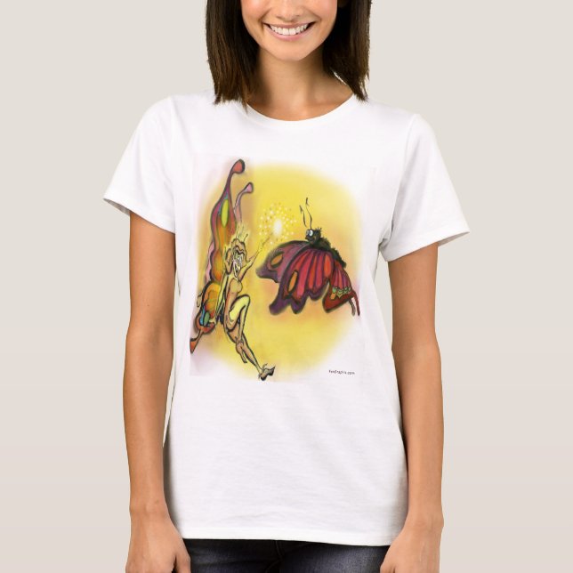Camiseta Orange Faerie (Frente)