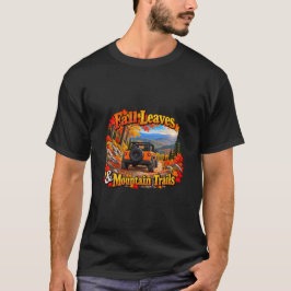 Camiseta Orange_Fall Leaves & Mt Trails