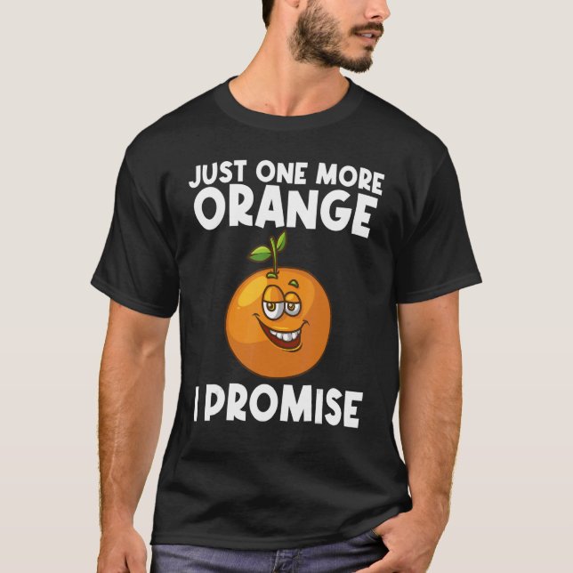 Camiseta Orange For Men Citrus Mandarin (Frente)