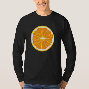Camiseta Orange Fruta Beach Vibes Sea Summer Sun Vacing H