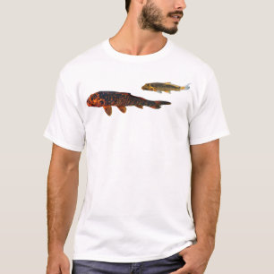 Camiseta Orange Koi e Dourado Koi