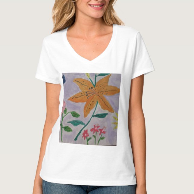 Camiseta Orange Lily (Frente)