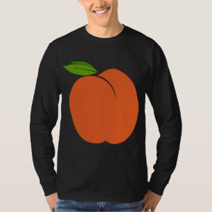 Camiseta Orange Peach Engraçado Fruta Costume de Halloween
