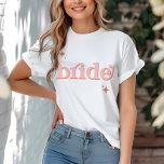 Camiseta Orange PINK Disco Noiva Bridal Party hen DO Shirt<br><div class="desc">Volte no tempo com nossa coleção de Convites de chá de panela e Decores de Bola de Disco Retroativa. Mergulhe na nostalgia dos anos 70 com bege cinza e arcos de cinza, realçados por fontes cintilantes prateadas. A icônica bola retrô disco toma palco central, evocando uma era de glamour da...</div>