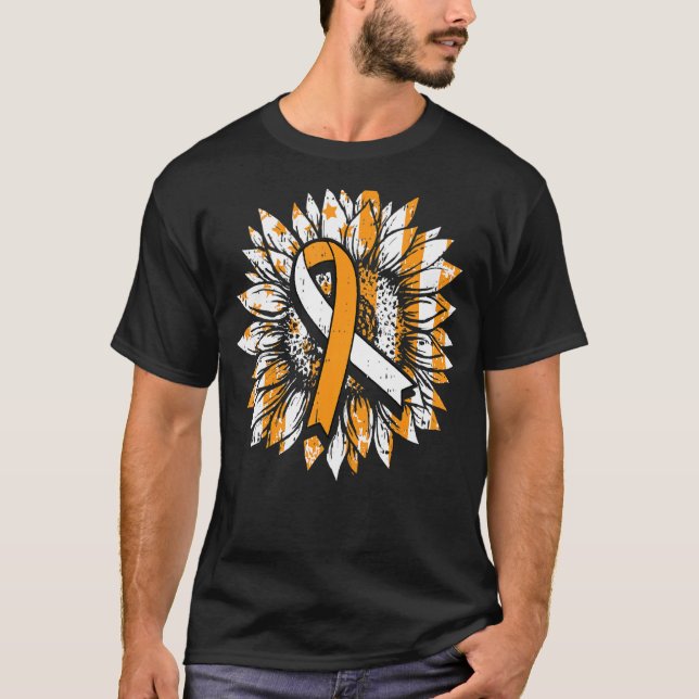 Camiseta Orange Ribbon Multiple Sclerose Awarse Sunf (Frente)
