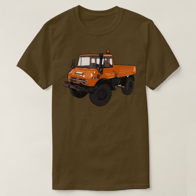 Camiseta Orange UNIMOG  (Frente do Design)