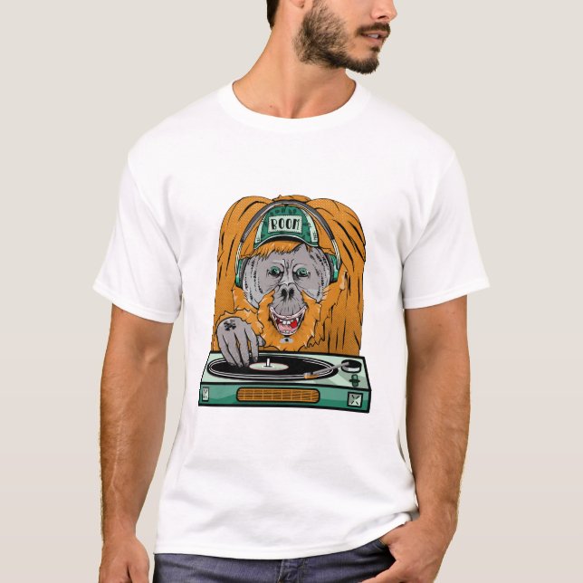 Camiseta Orangutan D.J. (Frente)