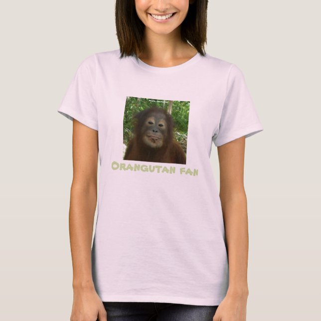 Camiseta Orangutans Wildlife Fan (Frente)
