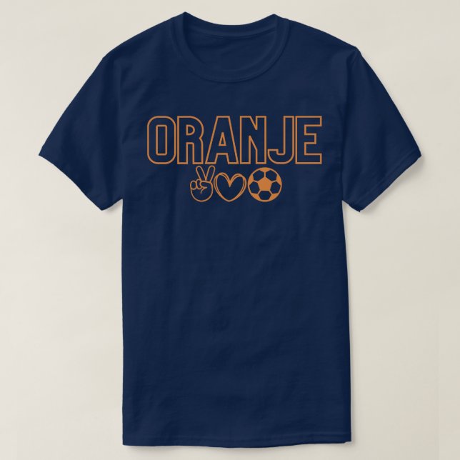 Camiseta Oranje Dutch Design 1 (Frente do Design)