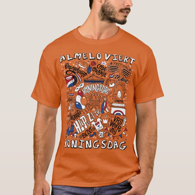 Camiseta Oranjekoorts Almelo - Oranje (Frente)