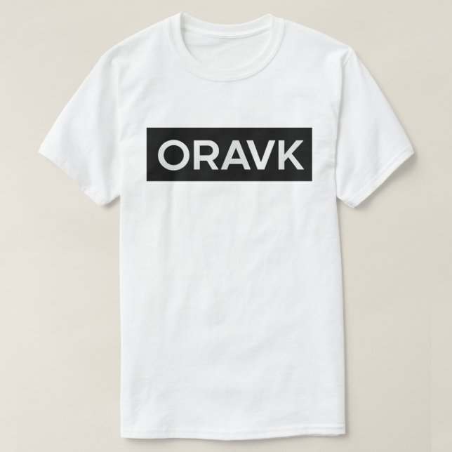 Camiseta oravk (Frente do Design)
