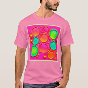 Camiseta Orb Abstrato Art Colorida