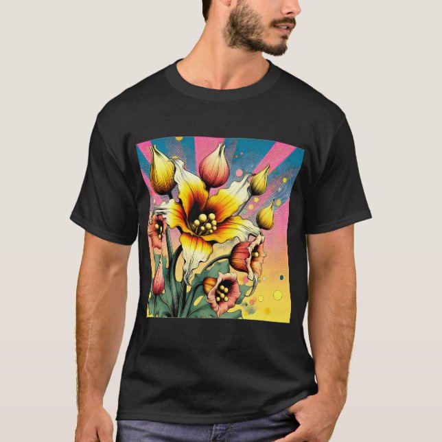 Camiseta Orbea lutea (Flor de Carniça Amarela)#5 (Frente)
