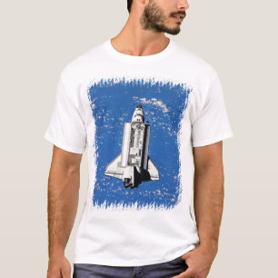 Camiseta Órbita da Terra de Descobrimento de Espaço NASA