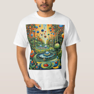 Camiseta Órbitos na folhagem 1
