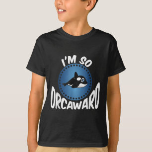 Camiseta Orca Amadurece Gráfico - Coitada Engraçada De Bale