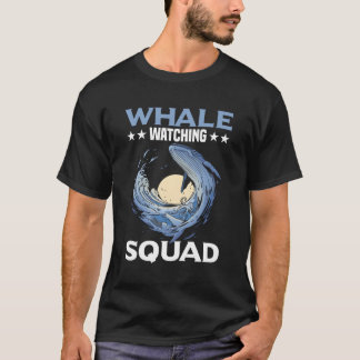 Camiseta Orca Assistindo À Vigia De Baleia-Jubarte E Baleia