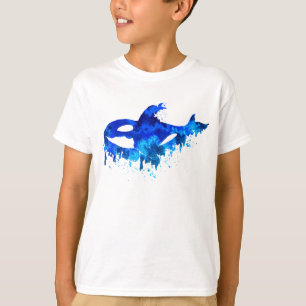 Camiseta Orca Azul