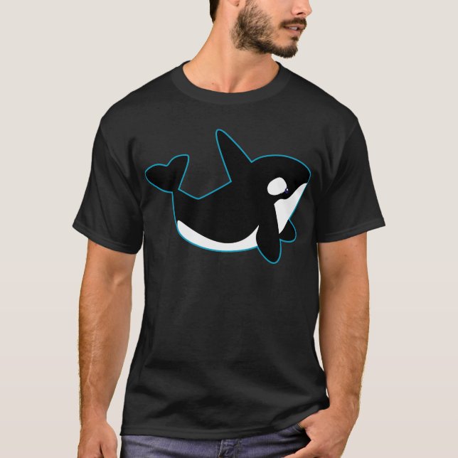 Camiseta Orca bonito (baleia de assassino) (Frente)