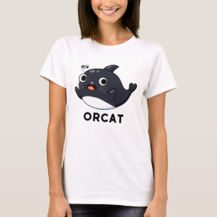 Camiseta Orca Cute Cat Orca Pun