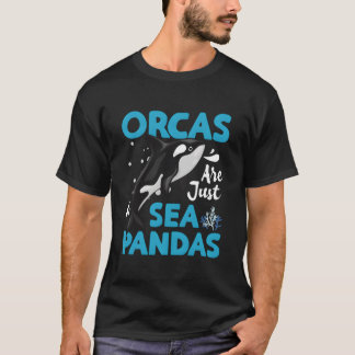 Camiseta Orca é Só Panda do Mar Orca é Só Panda do Mar