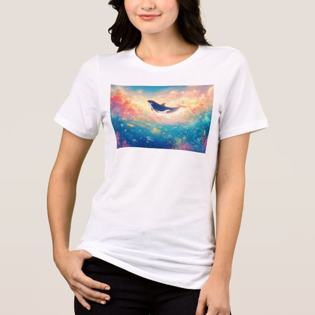 Camiseta Orca em um Mar de Sonhos (Frente)