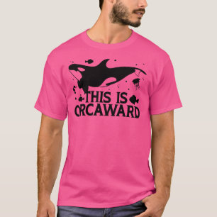 Camiseta Orca Gráfico Para Mulheres Homens Miúdas Baleia Sw