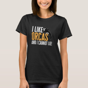 Camiseta Orca Gráfico Para Mulheres Homens Miúdos Baleia Pu