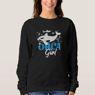 Camiseta Orca  Gráfico Para Mulheres Meninas Crianças Balei