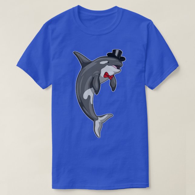 Camiseta Orca Groom Cylinder Wedding (Frente do Design)