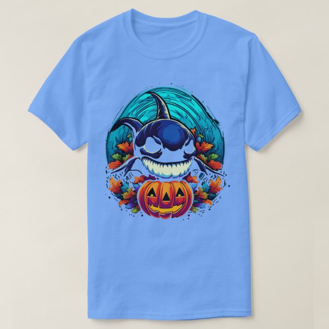 Camiseta Orca Halloween (Frente do Design)