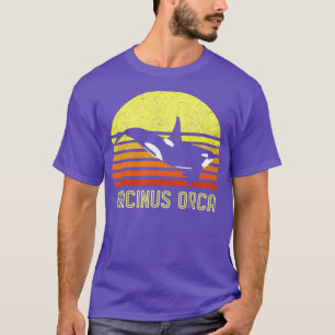 Camiseta Orca Killer Whale Dolphin Marine Science Retro