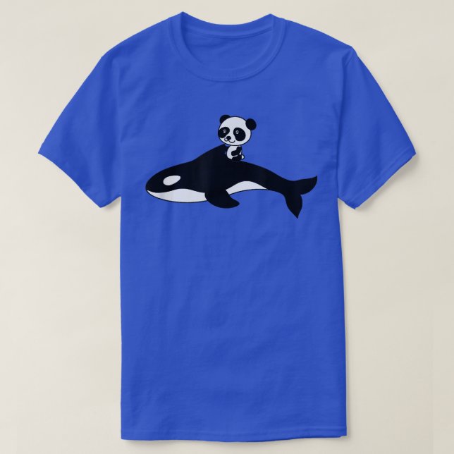 Camiseta Orca Killer Whale Panda Bear Baby Gift (Frente do Design)