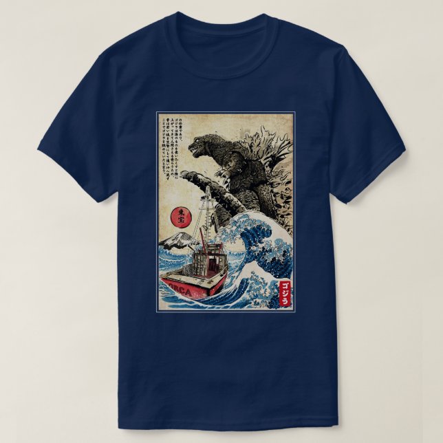 Camiseta Orca no Japão Kids Hoodie (Frente do Design)