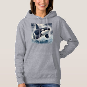 Camiseta Orca Ondas tempestuosas