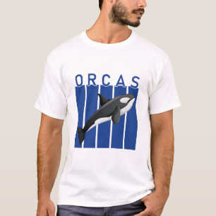 Camiseta Orca - Orcas do Oceano